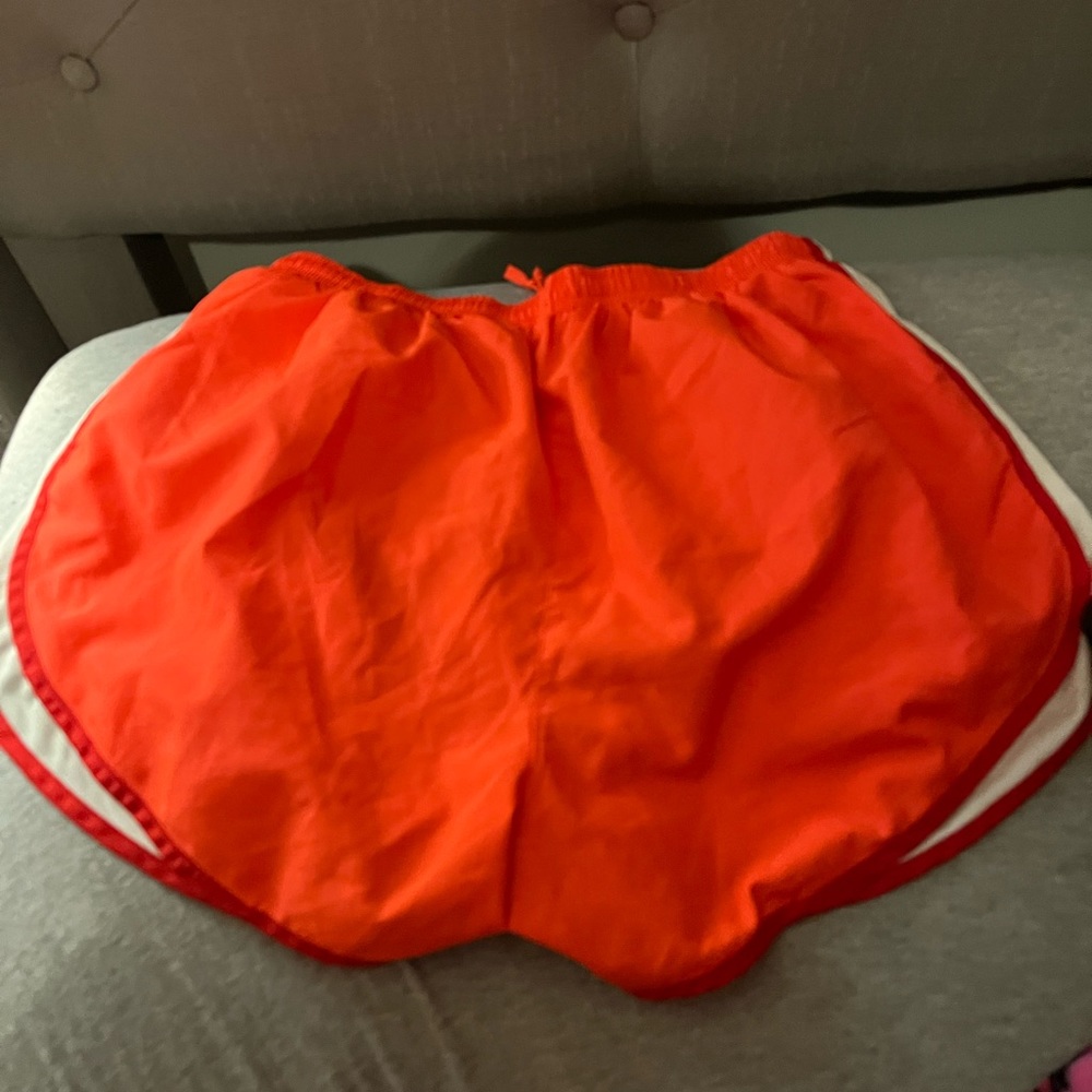 Orange Nike Woman Nike Shorts